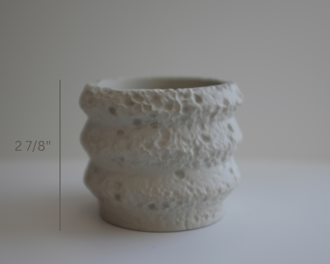 Textured cup