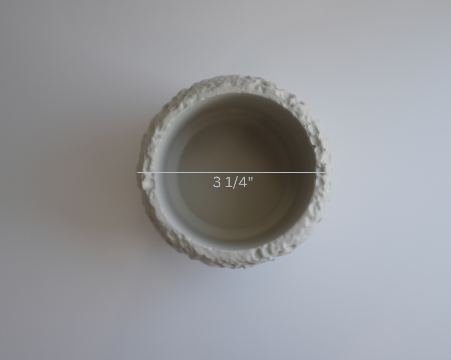 Textured cup