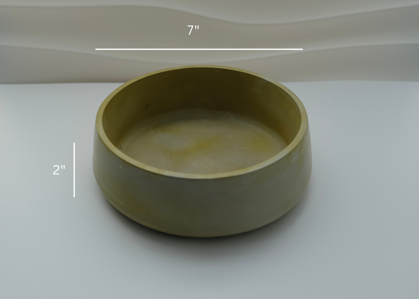 Round bowl - Green