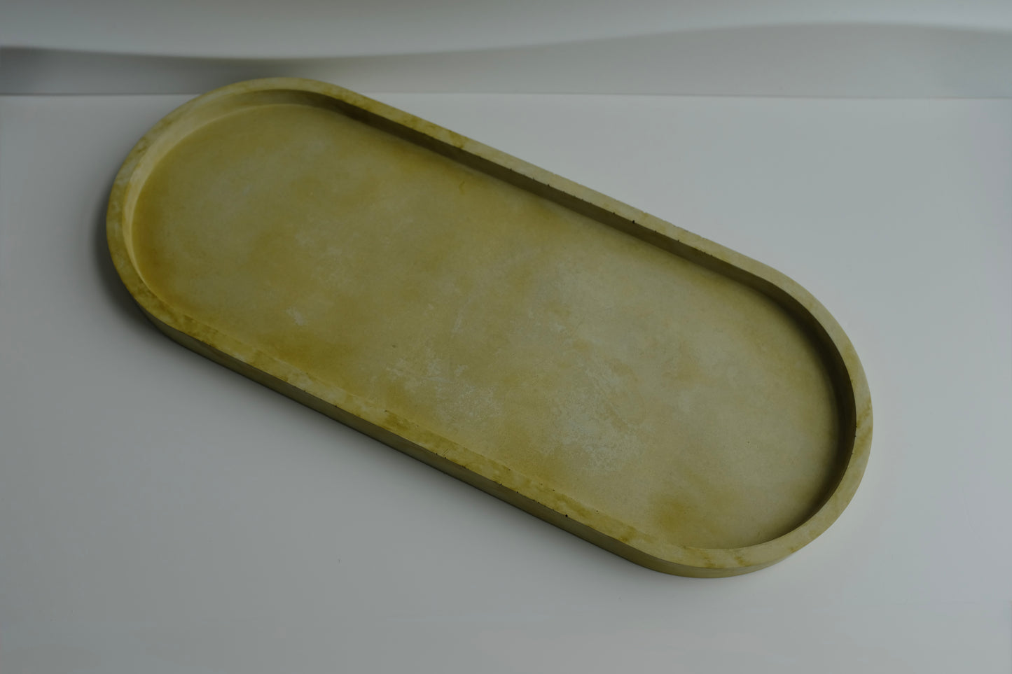 Oval tray - Green