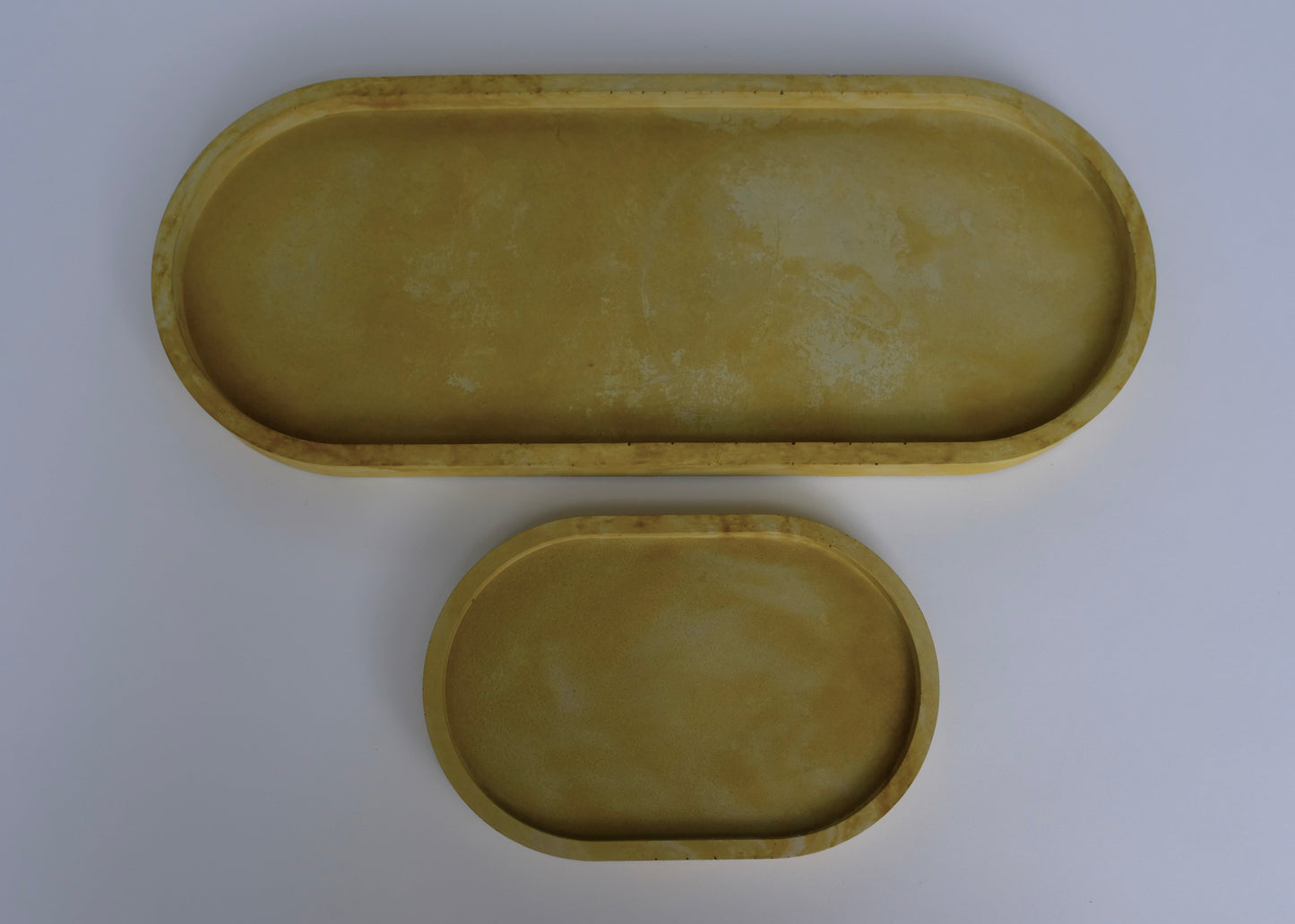 Oval tray - Green