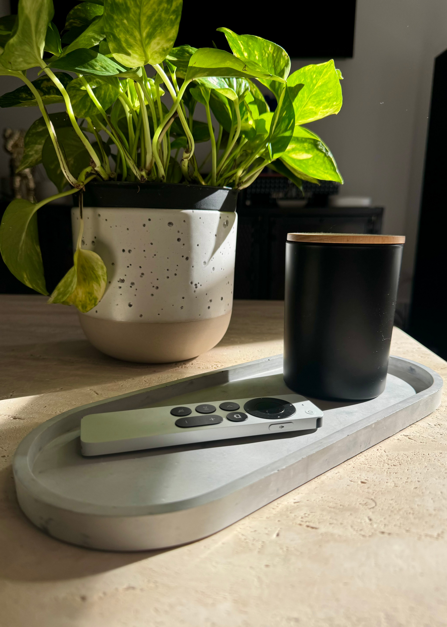 Oval tray - Green