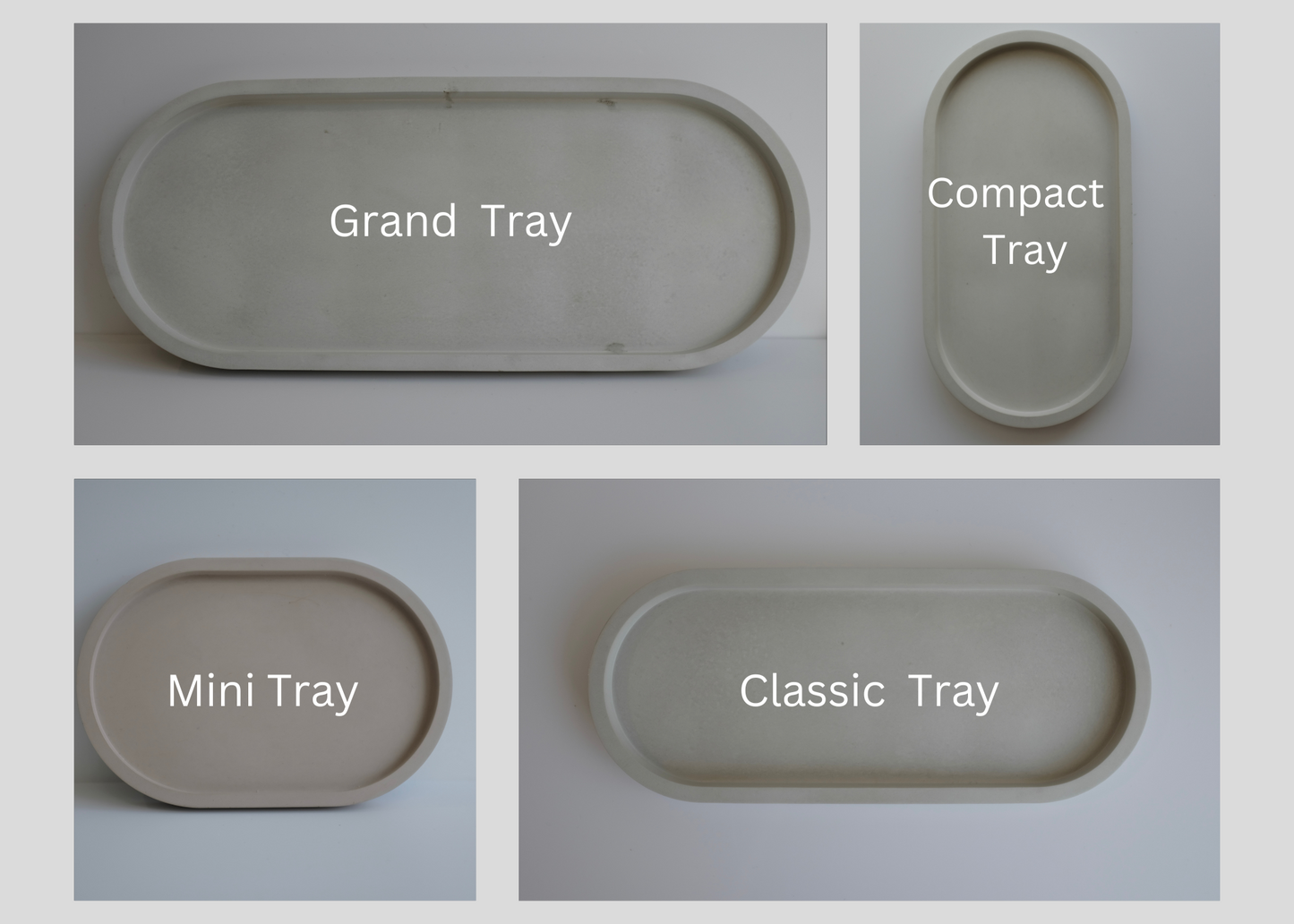 Oval tray