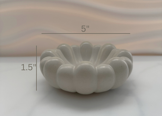Fluted bowl
