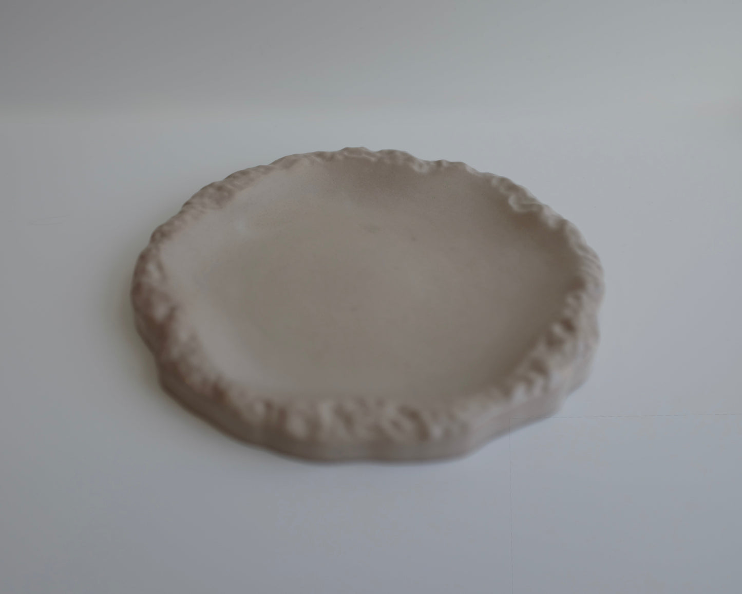 Round Textured Tray Large