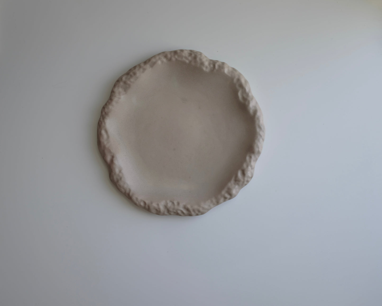 Round Textured Tray Large