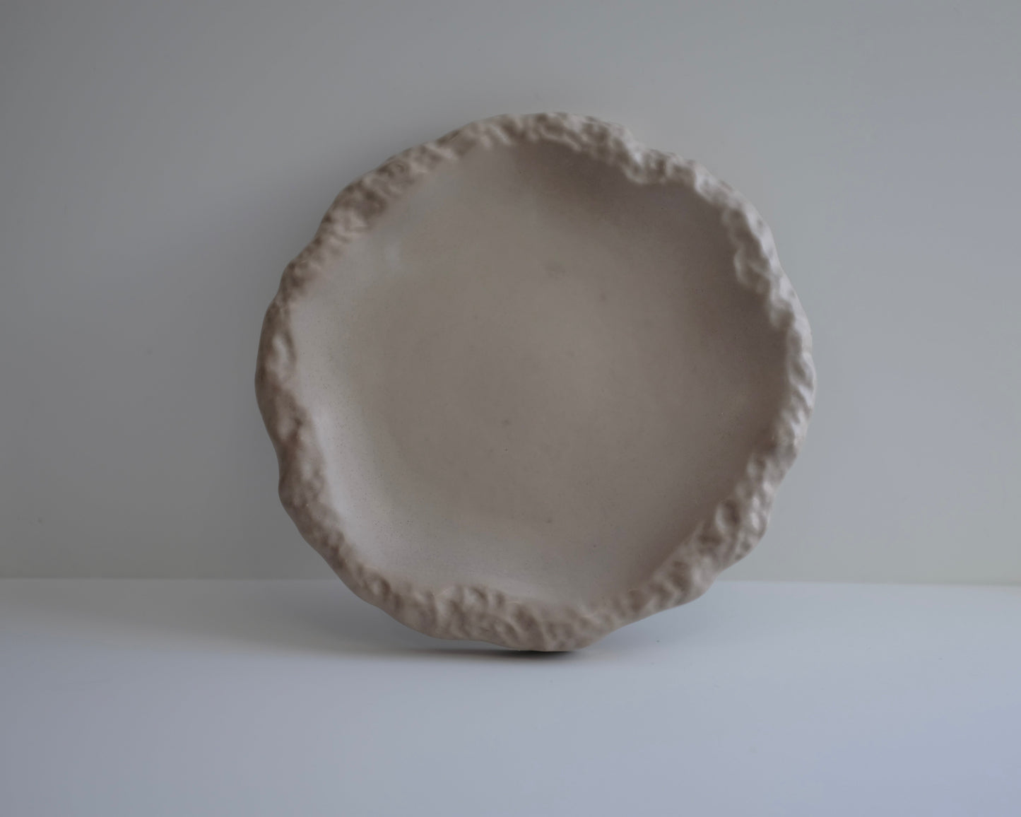 Round Textured Tray Large