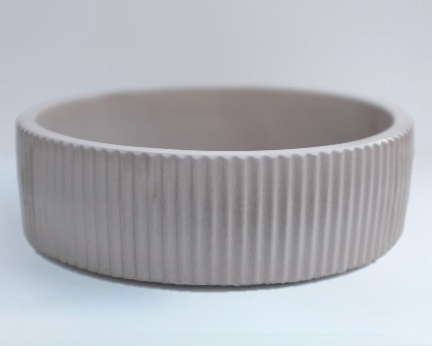 Fluted bowl
